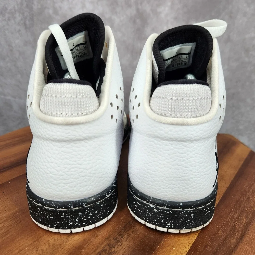 Nike Air Jordan 1 Flight 4 Basketball Shoes Mens‎ 9 White Sneakers 838818-120